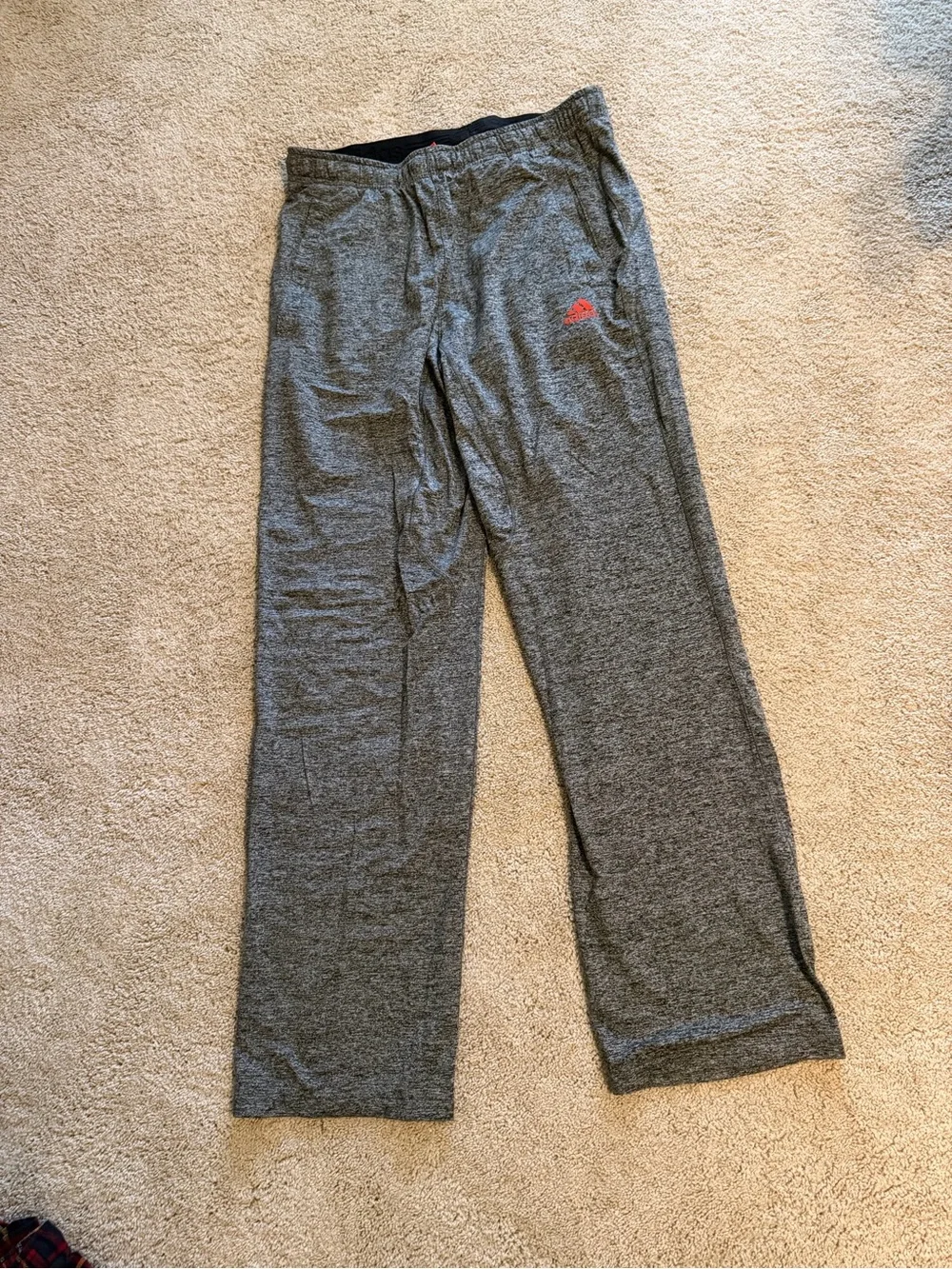 NWOT Adidas Men's Gray Active Lounge Pants - Climalite